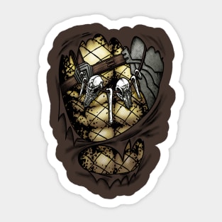 Hunter Costume Sticker